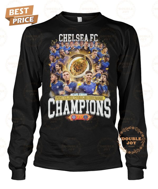 FIFA Club World Cup 2025 Champions Chelsea FC T-Shirt