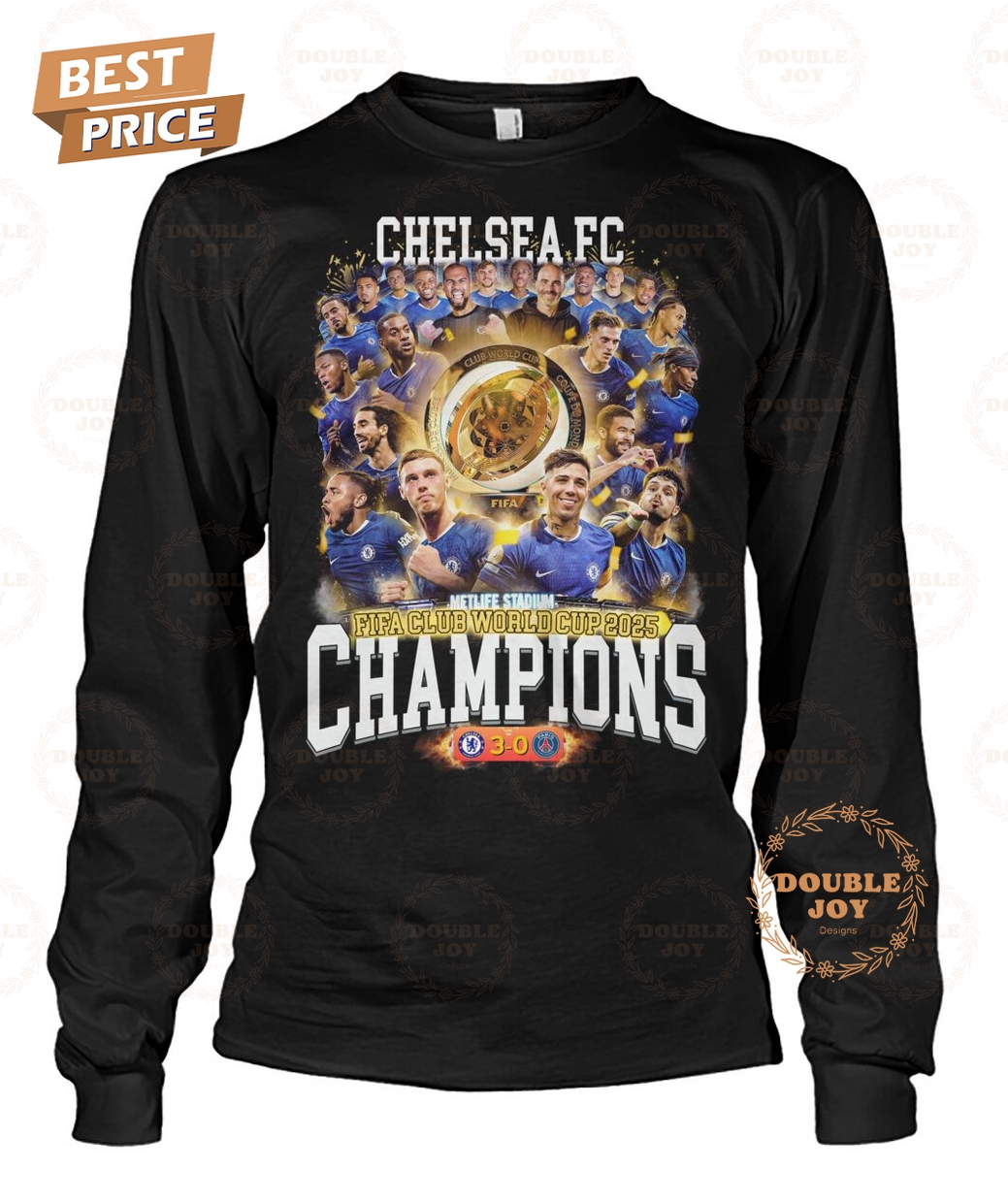 FIFA Club World Cup 2025 Champions Chelsea FC T-Shirt FIFA Club World Cup 2025 Champions Chelsea FC T-Shirt