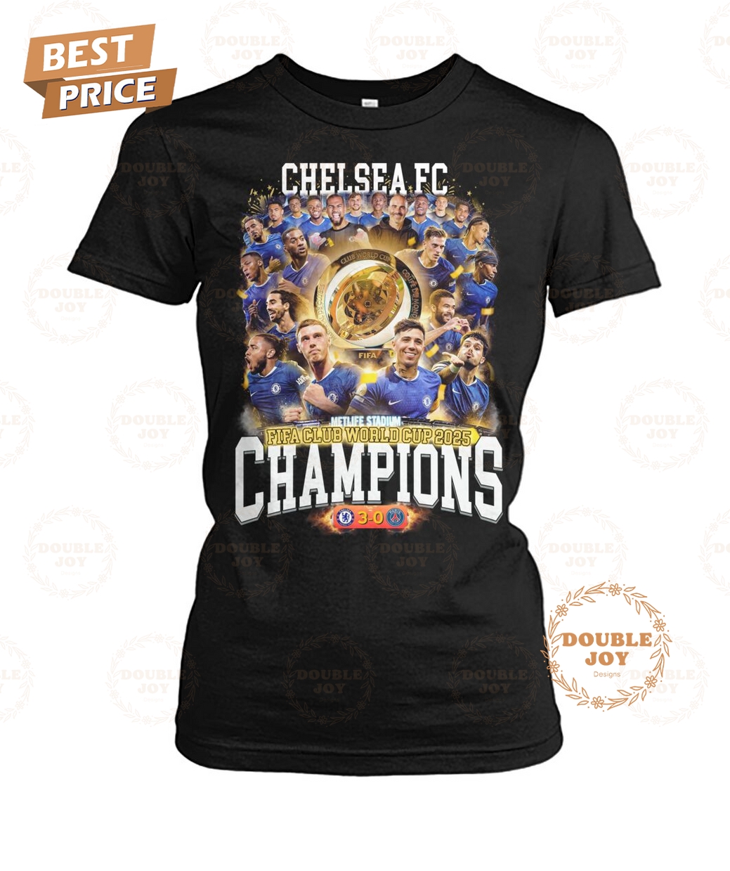 FIFA Club World Cup 2025 Champions Chelsea FC T-Shirt FIFA Club World Cup 2025 Champions Chelsea FC T-Shirt