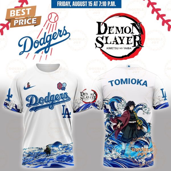 Los Angeles Dodgers x Demon Slayer Tomioka Special Edition T-Shirt, Hoodie