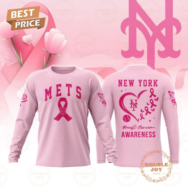 New York Mets MLB Breast Cancer Awareness Special Pink Design T-Shirt, Hoodie