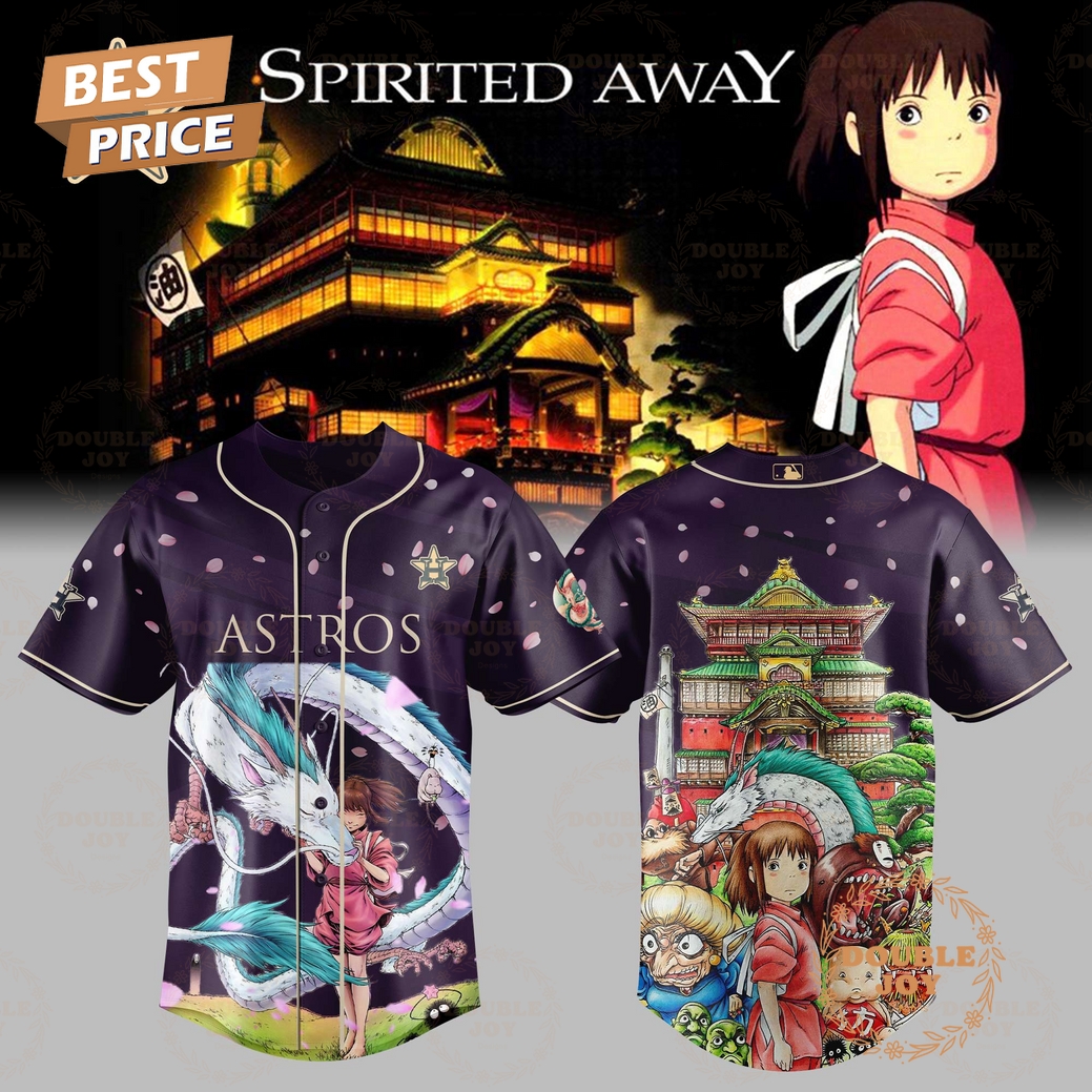 Houston Astros Spirited Away 2025 Limited Edition Baseball Jersey Houston Astros Spirited Away 2025 Limited Edition Baseball Jersey