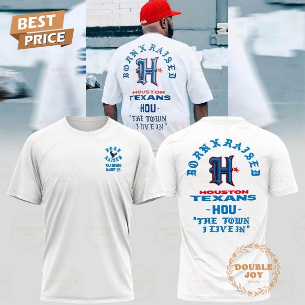 Houston Texans x Born X Raised Limited Edition T-Shirt, Hoodie – White