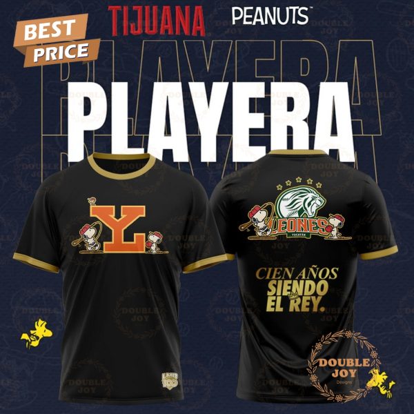 Playera Leones De Yucatan x 2025 Peanuts T-Shirt, Hoodie