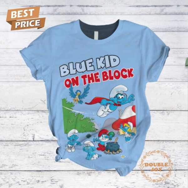 The Smurfs Blue Kid On The Block Fleece Pajamas Set