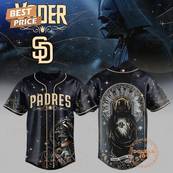 San Diego Padres Vader x Dark Lord Of The Stars 2025 Limited Edition Baseball Jersey