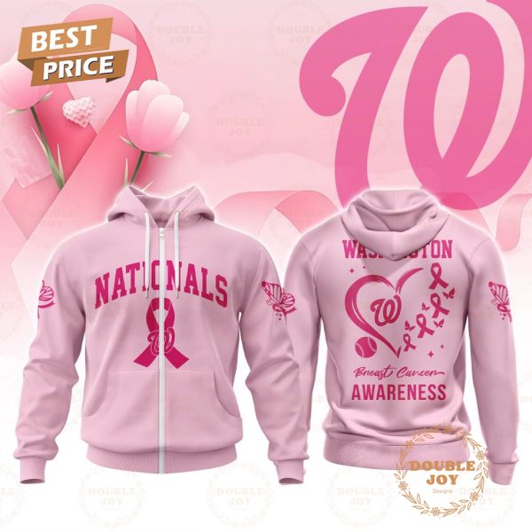Washington Nationals MLB Breast Cancer Awareness Special Pink Design T-Shirt, Hoodie