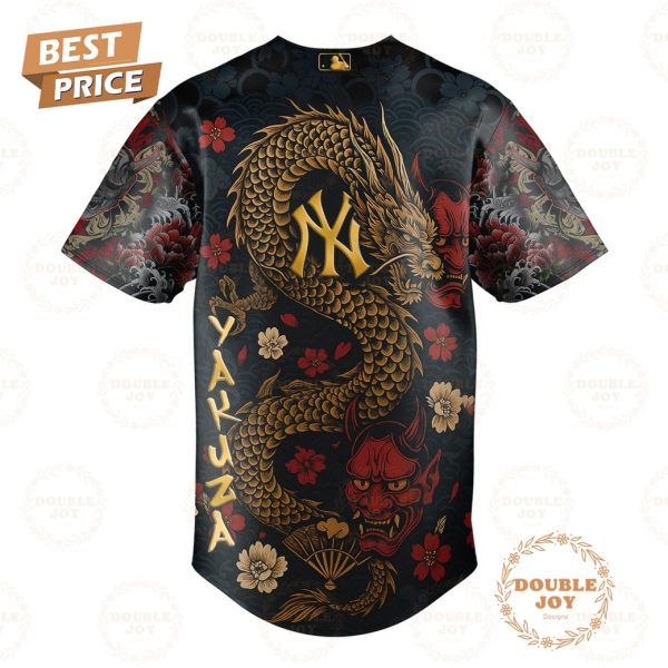 New York Yankees Yakuza Dragon Oni 2025 Limited Edition Baseball Jersey