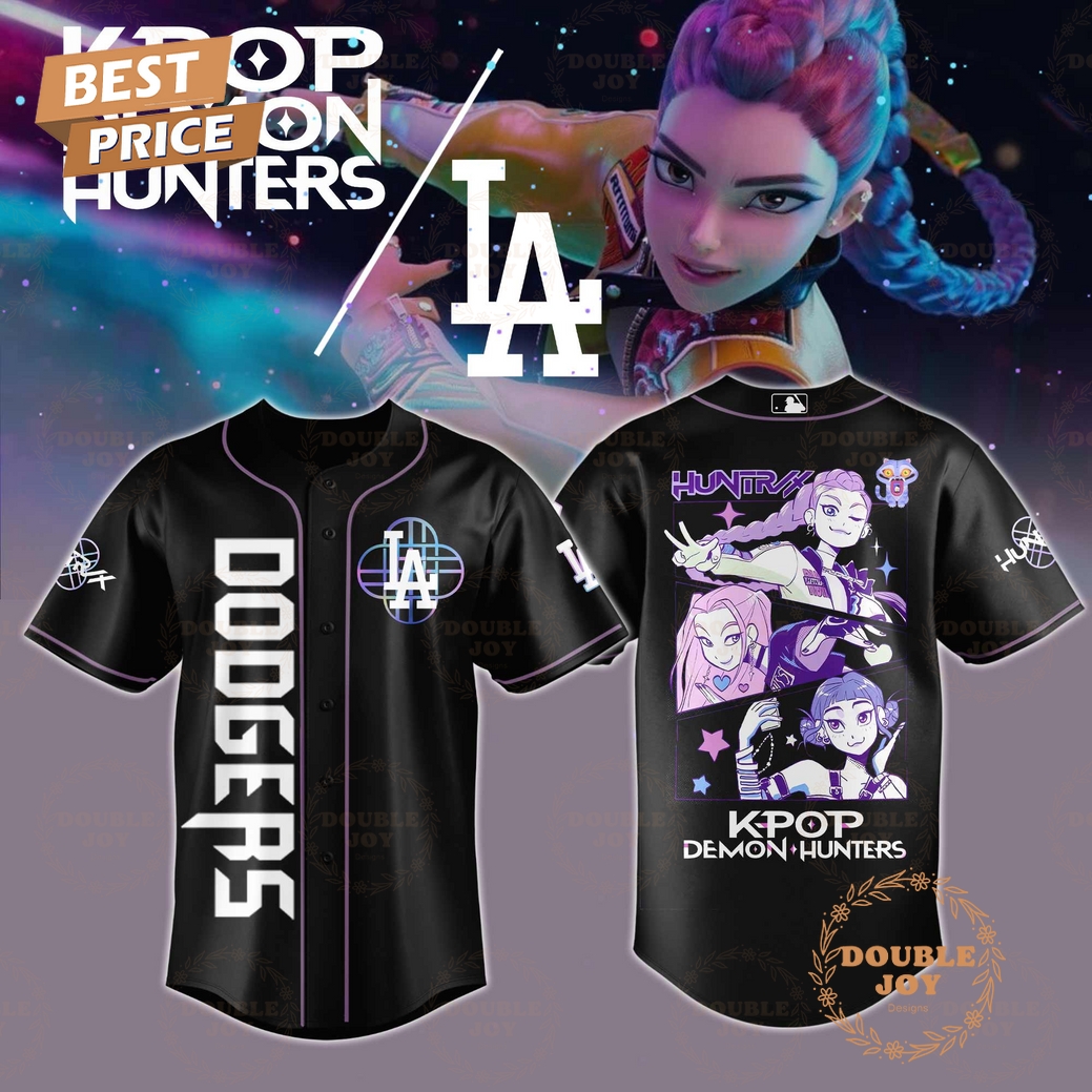 Los Angeles Dodgers K-Pop Demon Hunters 2025 Limited Edition Baseball Jersey Los Angeles Dodgers K-Pop Demon Hunters 2025 Limited Edition Baseball Jersey