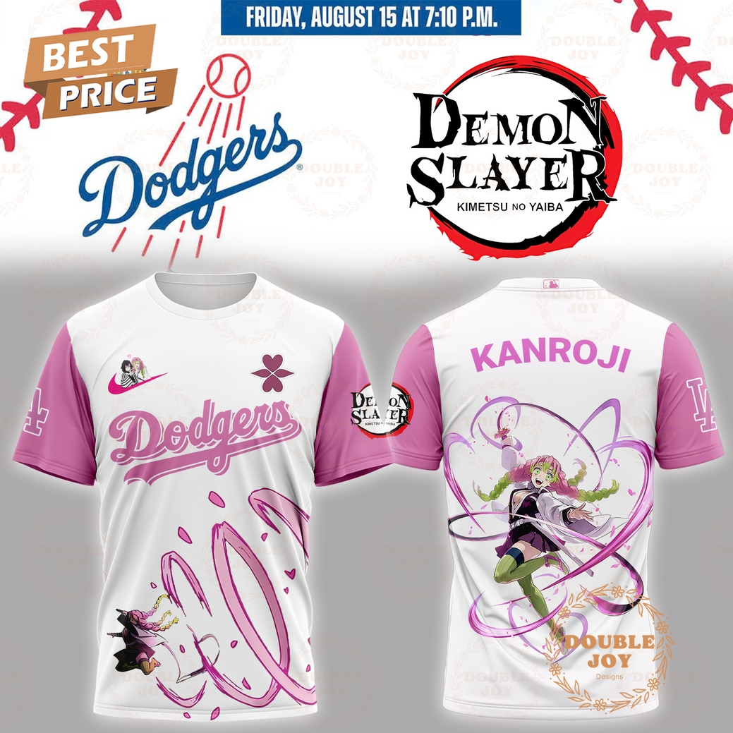 Los Angeles Dodgers x Demon Slayer Kanroji Special Edition T-Shirt, Hoodie Los Angeles Dodgers x Demon Slayer Kanroji Special Edition T-Shirt, Hoodie