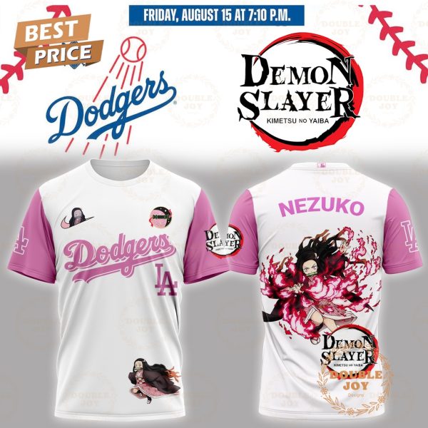 Los Angeles Dodgers x Demon Slayer Nezuko Special Edition T-Shirt, Hoodie