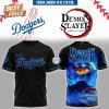Los Angeles Dodgers x Demon Slayer Tanjiro Special Edition Black T-Shirt, Hoodie
