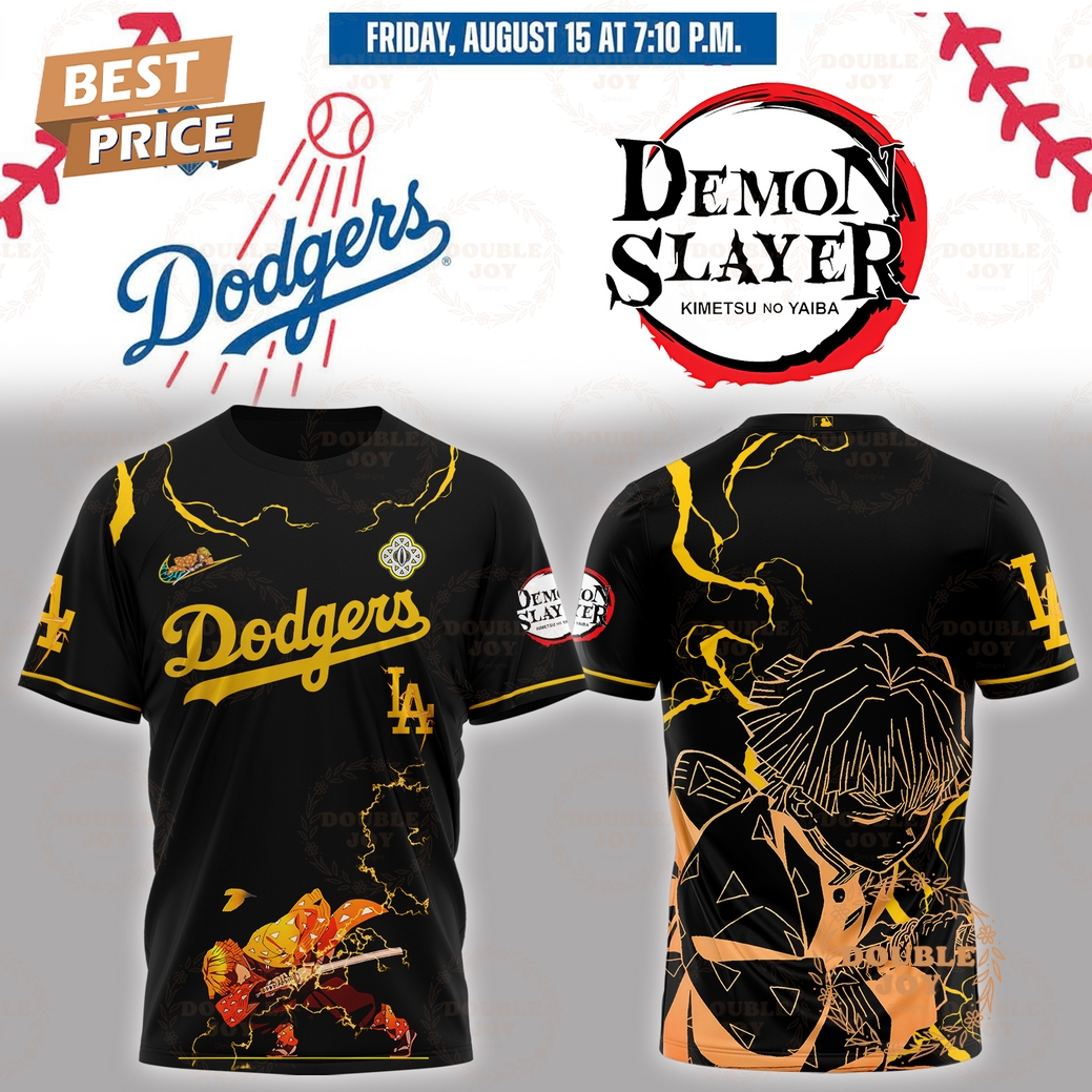 Los Angeles Dodgers x Demon Slayer Zenitsu Special Edition T-Shirt, Hoodie Los Angeles Dodgers x Demon Slayer Zenitsu Special Edition T-Shirt, Hoodie