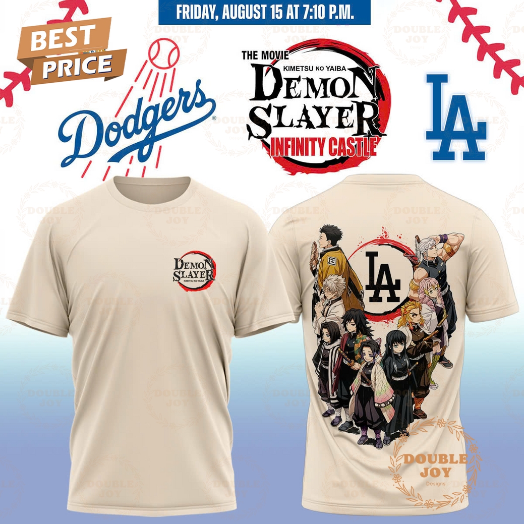 Los Angeles Dodgers x The Movie Demon Slayer T-Shirt, Hoodie Los Angeles Dodgers x The Movie Demon Slayer T-Shirt, Hoodie