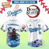 Los Angeles Dodgers x The Movie Demon Slayer Zenitsu Baseball Jersey