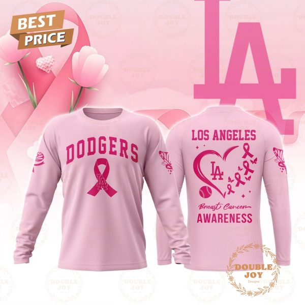 Los Angeles Dodgers MLB Breast Cancer Awareness Special Pink Design T-Shirt, Hoodie