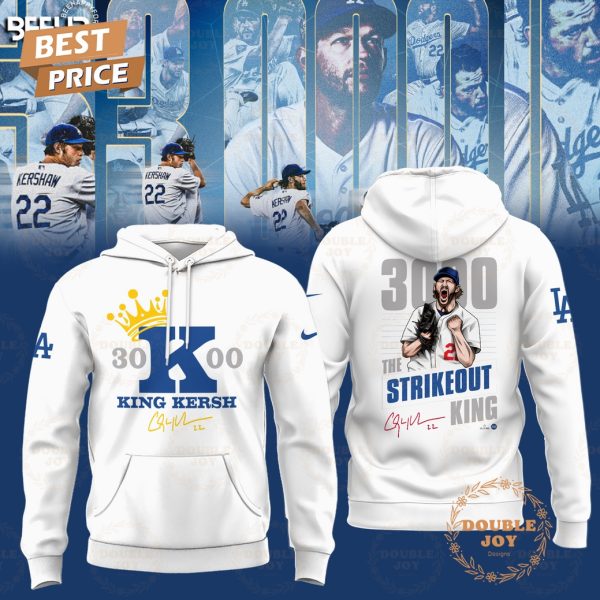 Clayton Kershaw 3000 The Strikeout King Limited Edition T-Shirt, Hoodie