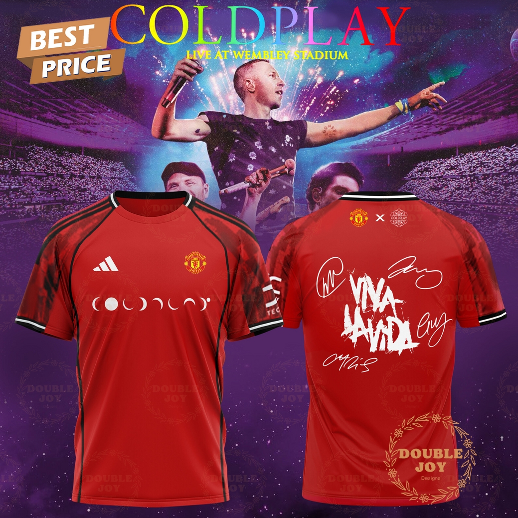 Manchester United x Coldplay Viva la Vida World Tour 2025 T-Shirt, Hoodie Manchester United x Coldplay Viva la Vida World Tour 2025 T-Shirt, Hoodie