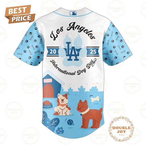 Los Angeles Dodgers x International Dog Day 2025 Limited Edition Baseball Jersey