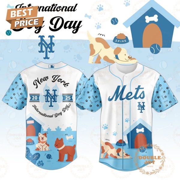 New York Mets x International Dog Day 2025 Limited Edition Baseball Jersey