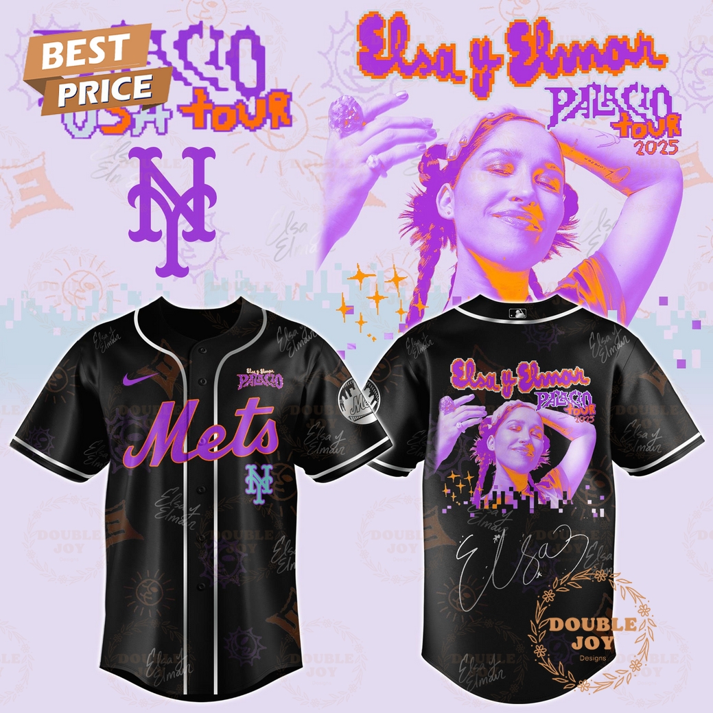 New York Mets x x Elsa Y Elmar USA Tour Limited Edition 2025 Baseball Jersey New York Mets x x Elsa Y Elmar USA Tour Limited Edition 2025 Baseball Jersey