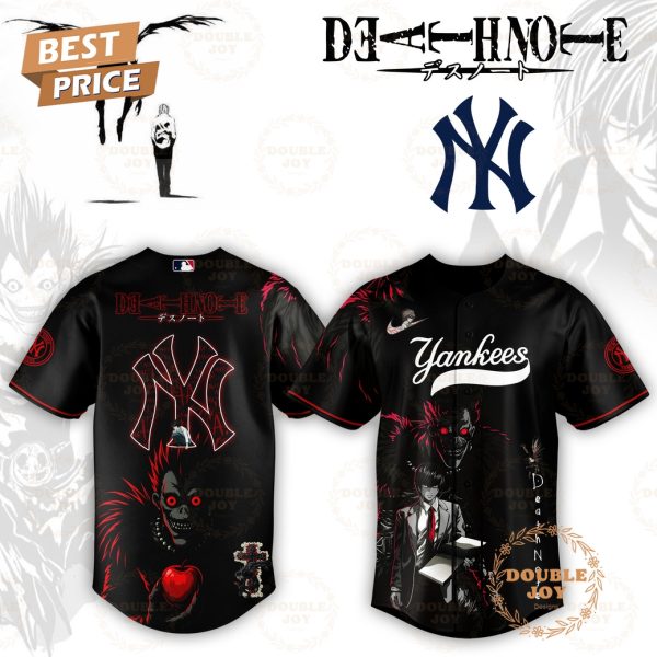 New York Yankees Death Note 2025 Limited Edition Baseball Jersey