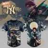 New York Mets Tanjiro Kamado x Demon Slayer: Kimetsu No Yaiba 2025 Limited Edition Baseball Jersey