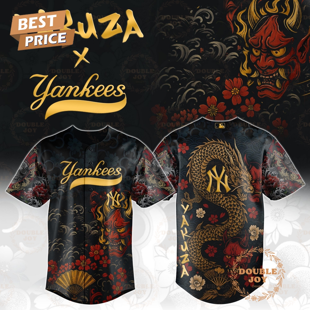 New York Yankees Yakuza Dragon Oni 2025 Limited Edition Baseball Jersey New York Yankees Yakuza Dragon Oni 2025 Limited Edition Baseball Jersey