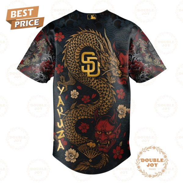 San Diego Padres Yakuza Dragon Oni 2025 Limited Edition Baseball Jersey