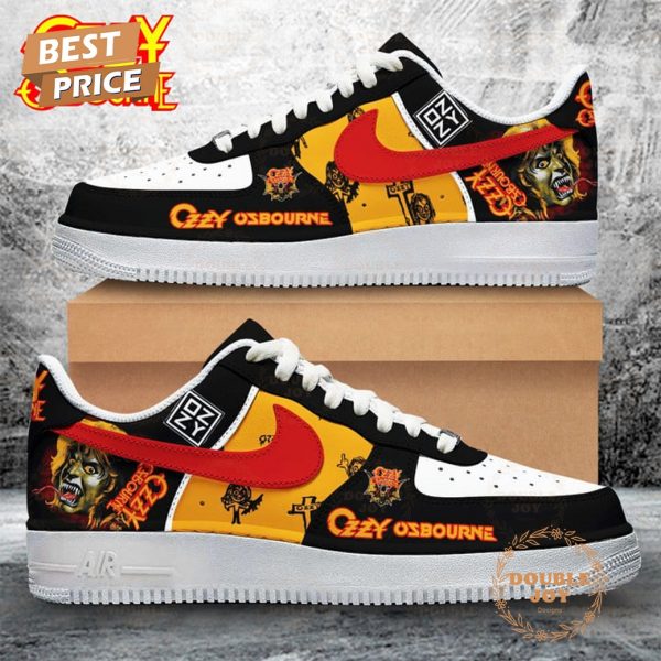 Ozzy Osbourne Thank You For The Memories Limitted Edition Air Force 1 Sneakers