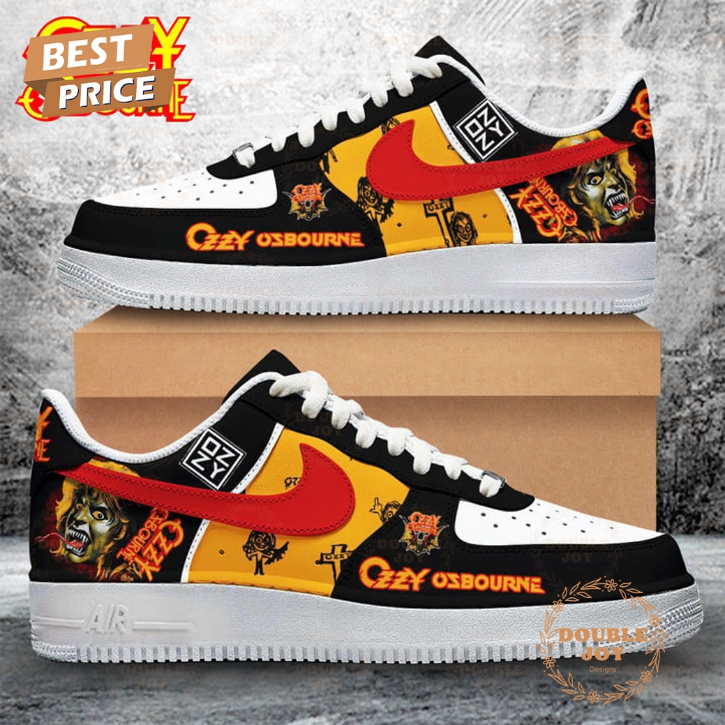 Ozzy Osbourne Thank You For The Memories Limitted Edition Air Force 1 Sneakers Ozzy Osbourne Thank You For The Memories Limitted Edition Air Force 1 Sneakers