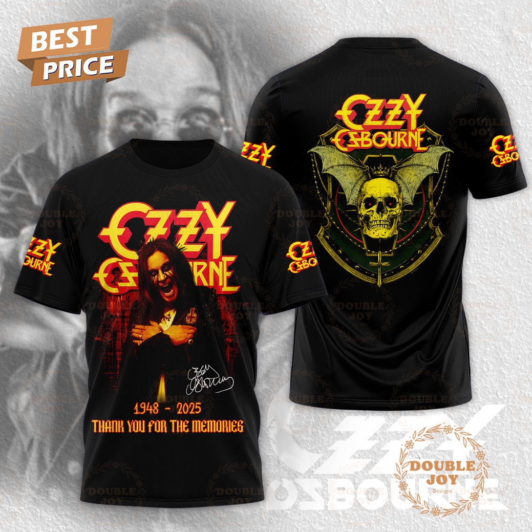 Ozzy Osbourne RIP 1948-2025 Limited Edition T-Shirt, Hoodie Ozzy Osbourne RIP 1948-2025 Limited Edition T-Shirt, Hoodie