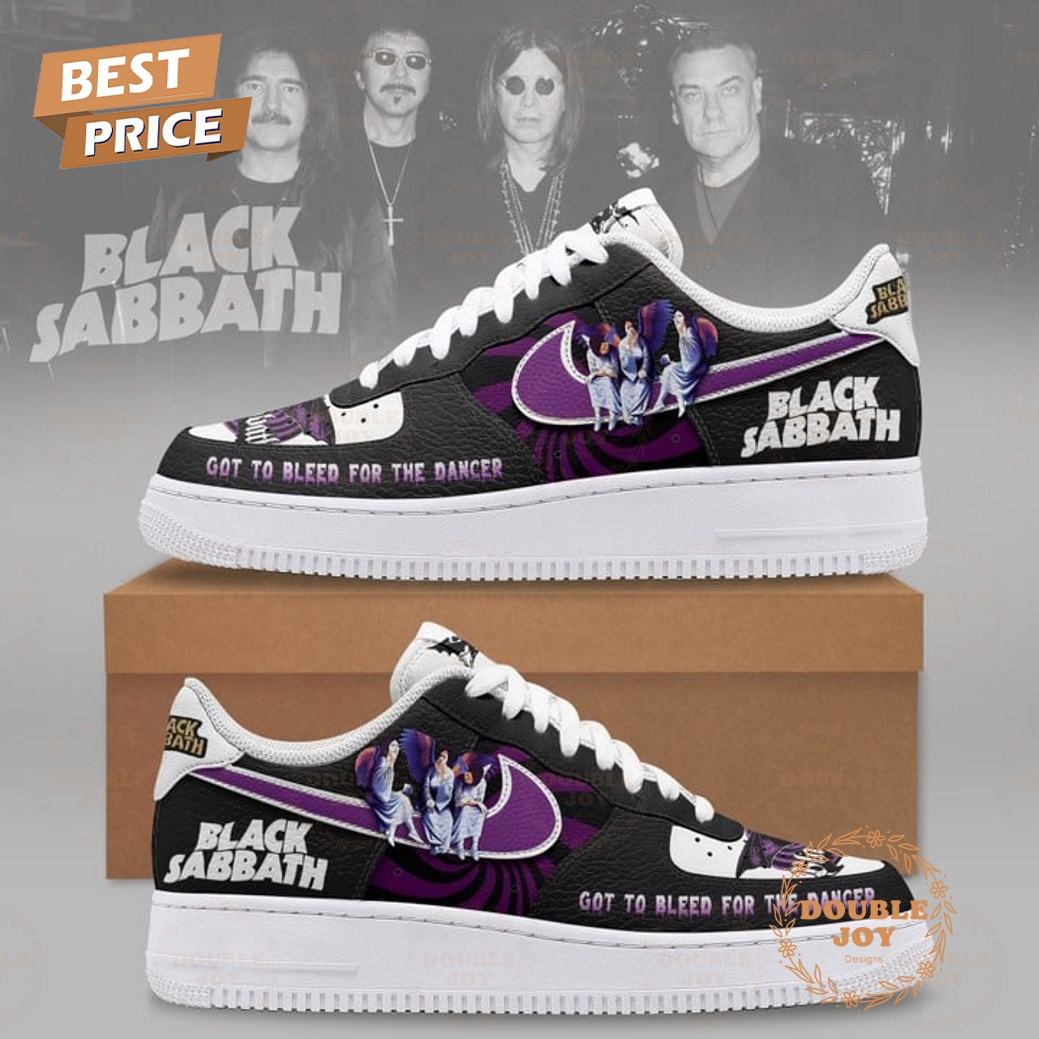 Ozzy Osbourne x Black Sabbath Air Force 1 Sneakers Ozzy Osbourne x Black Sabbath Air Force 1 Sneakers