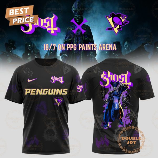 Pittsburgh Penguins 2025 Ghost Band World Tour Limited Edition T-Shirt, Hoodie