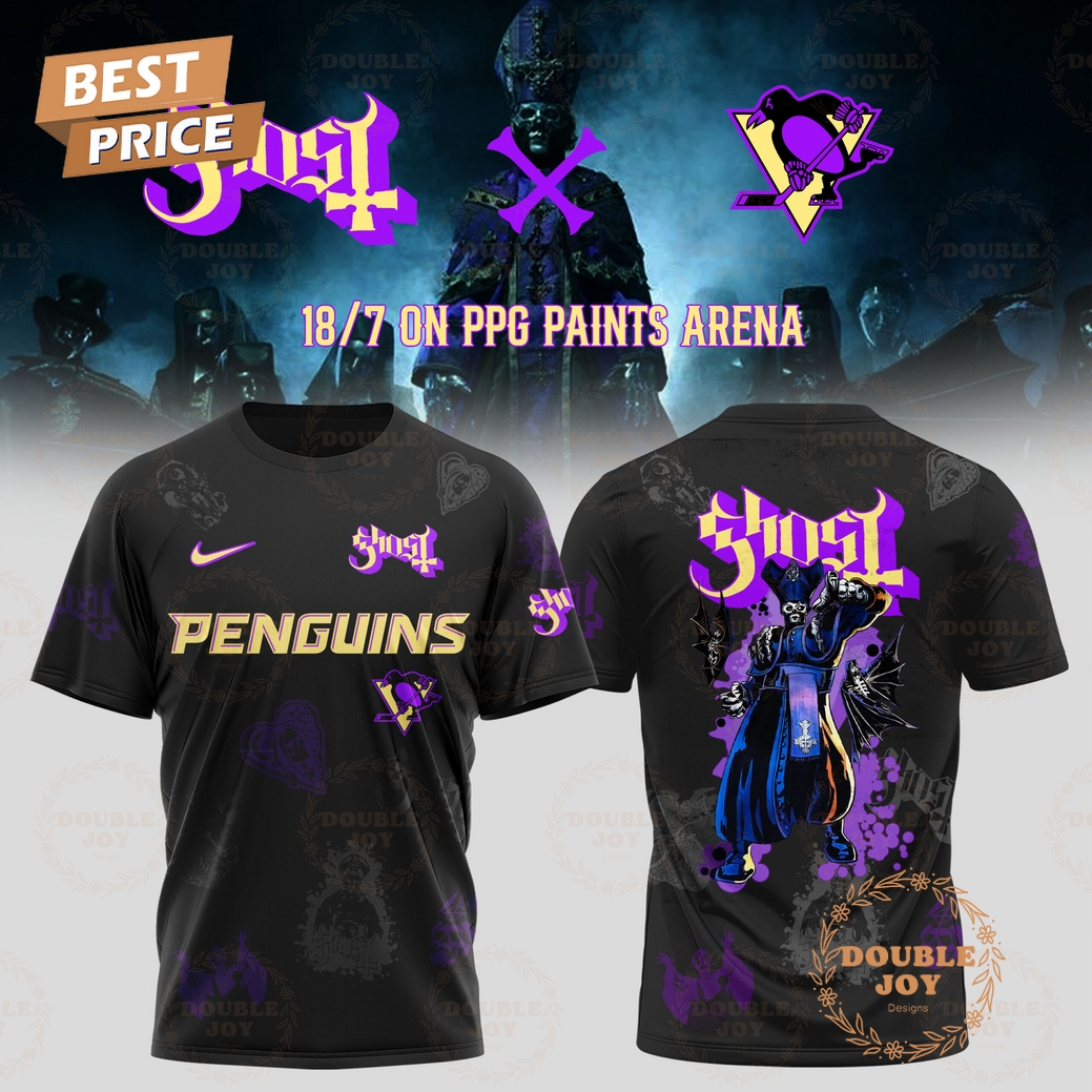 Pittsburgh Penguins 2025 Ghost Band World Tour Limited Edition T-Shirt, Hoodie Pittsburgh Penguins 2025 Ghost Band World Tour Limited Edition T-Shirt, Hoodie