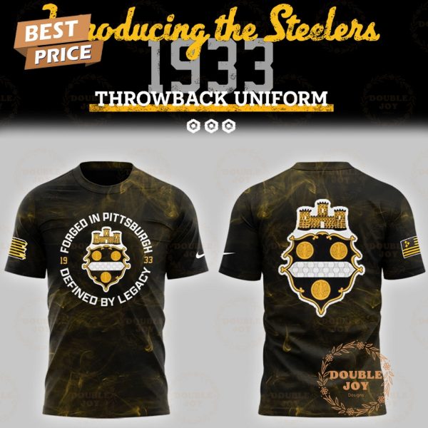 Pittsburgh Steelers Introducing The Steelers 1933 Throwback Uniform Special Edition T-Shirt, Hoodie