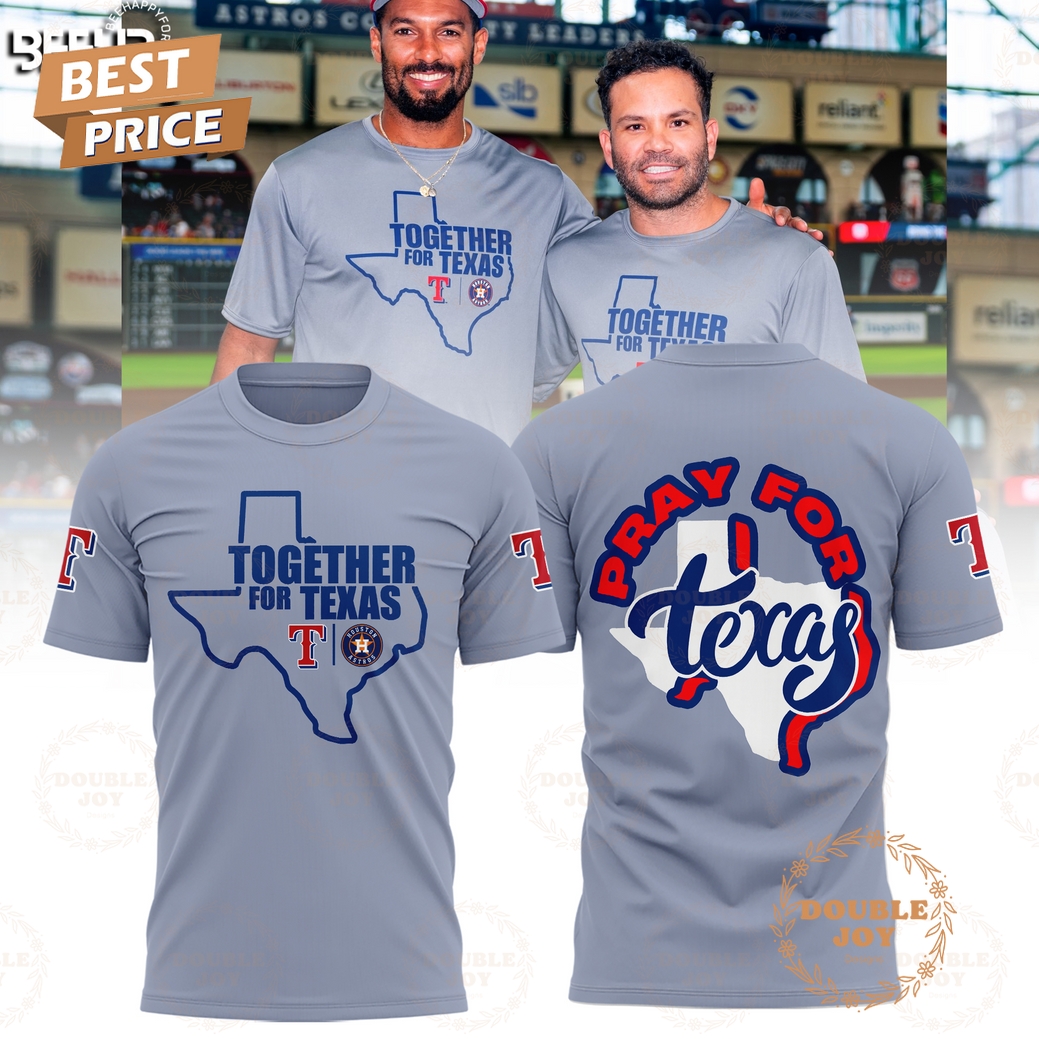 Pray For Texas Rangers Together For 2025 Limited Edition T-Shirt, Hoodie Pray For Texas Rangers Together For 2025 Limited Edition T-Shirt, Hoodie