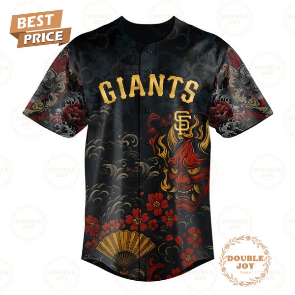 San Francisco Giants  Yakuza Dragon Oni 2025 Limited Edition Baseball Jersey