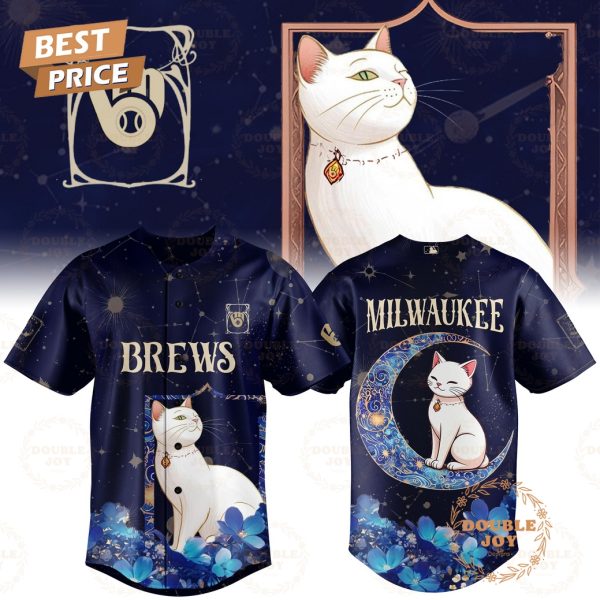 Milwaukee Brewers Cat Version Tarot 2025 Special Edition Baseball Jersey