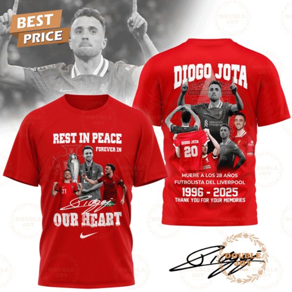 Rest In Peace Forever In Our Heart Diogo Jota 1996-2025 Thank You For The Memories T-Shirt, Hoodie – Red