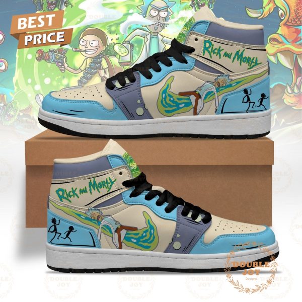 Rick And Morty 2025 New Design Air Jordan 1 High Top Shoes