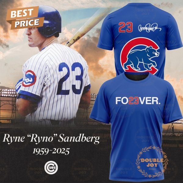 Ryne Sandberg Fo23ver 1959-2025 Blue T-Shirt, Hoodie