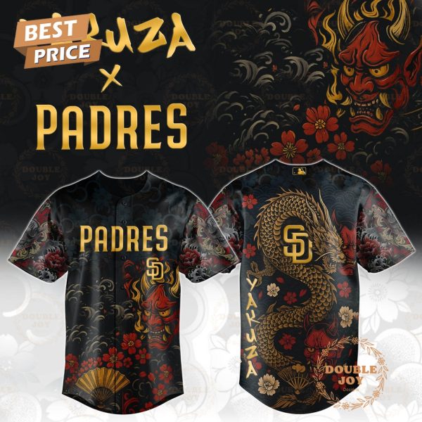 San Diego Padres Yakuza Dragon Oni 2025 Limited Edition Baseball Jersey