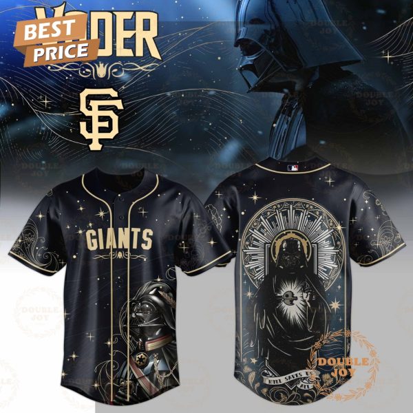 San Francisco Giants Vader x Dark Lord Of The Stars 2025 Limited Edition Baseball Jersey