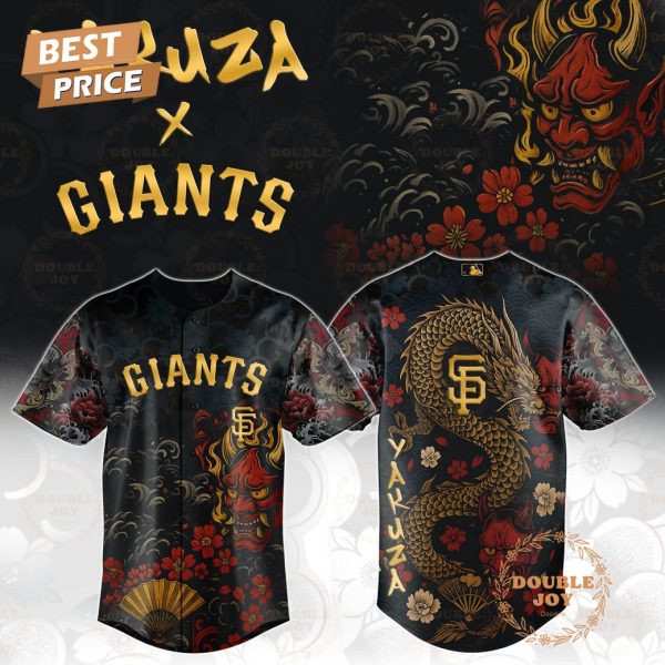San Francisco Giants  Yakuza Dragon Oni 2025 Limited Edition Baseball Jersey