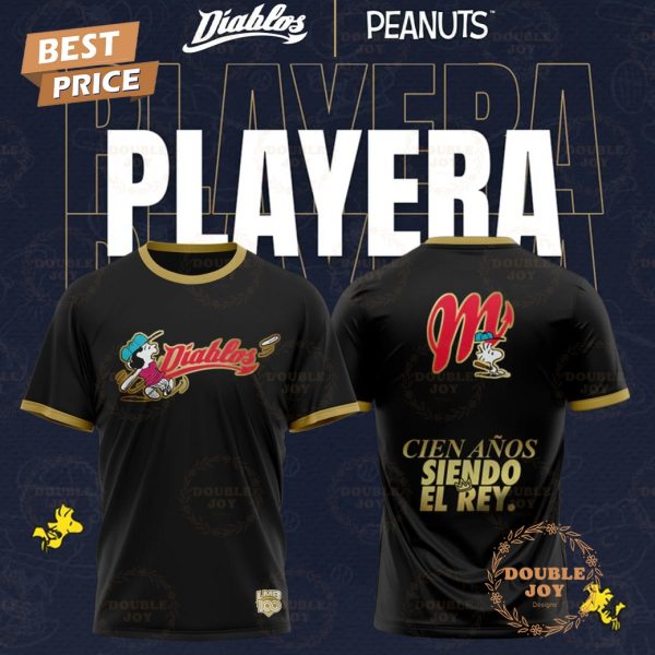 Playera Diablos Rojos Del Mexico x 2025 Peanuts T-Shirt, Hoodie