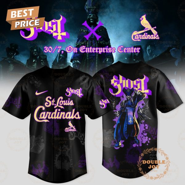 St.Louis Cardinals 2025 Ghost Band World Tour Limited Edition Baseball Jersey