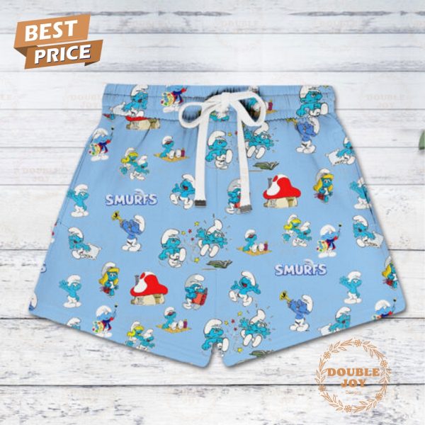 The Smurfs Blue Kid On The Block Fleece Pajamas Set