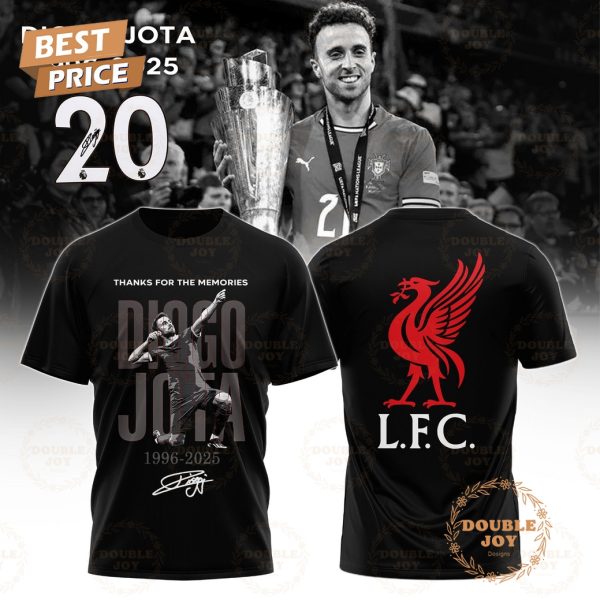 Thank For The Memories Diogo Jota 1996-2025 Liverpool F.C Limited Edition T-Shirt, Hoodie