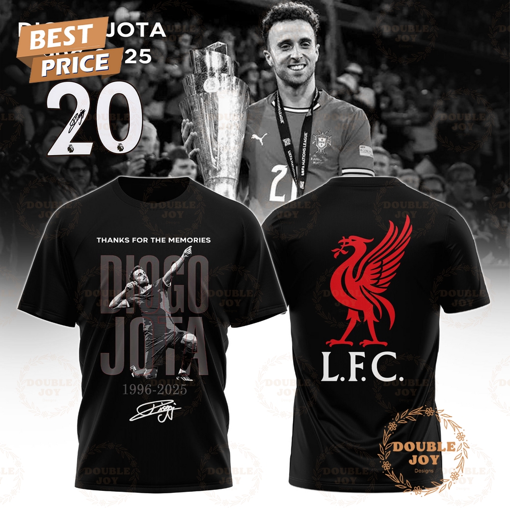 Thank For The Memories Diogo Jota 1996-2025 Liverpool F.C Limited Edition T-Shirt, Hoodie Thank For The Memories Diogo Jota 1996-2025 Liverpool F.C Limited Edition T-Shirt, Hoodie